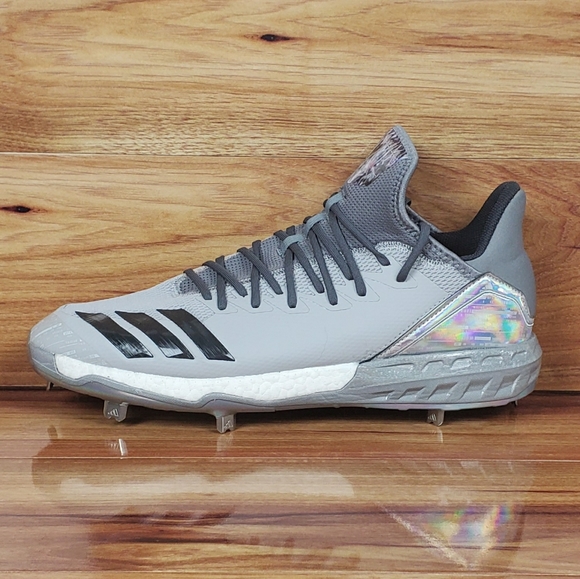 adidas Shoes | Adidas Boost Icon 4 X Topps Baseball Cleats Gray | Poshmark